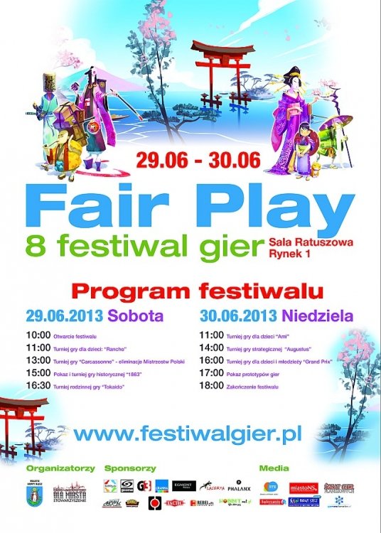 Letni Festiwal Gier FAIR PLAY – Nowy Sącz