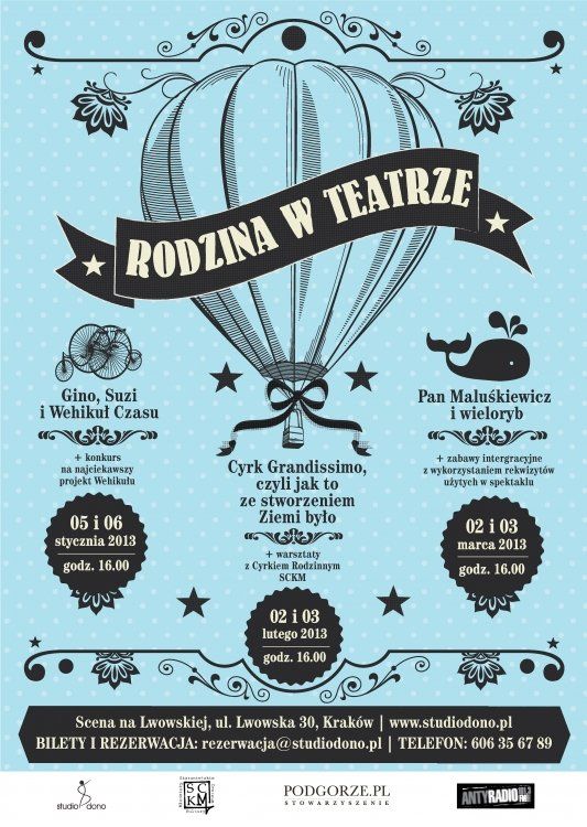 Rodzina w Teatrze – Gino, Suzi i Wehikuł Czasu