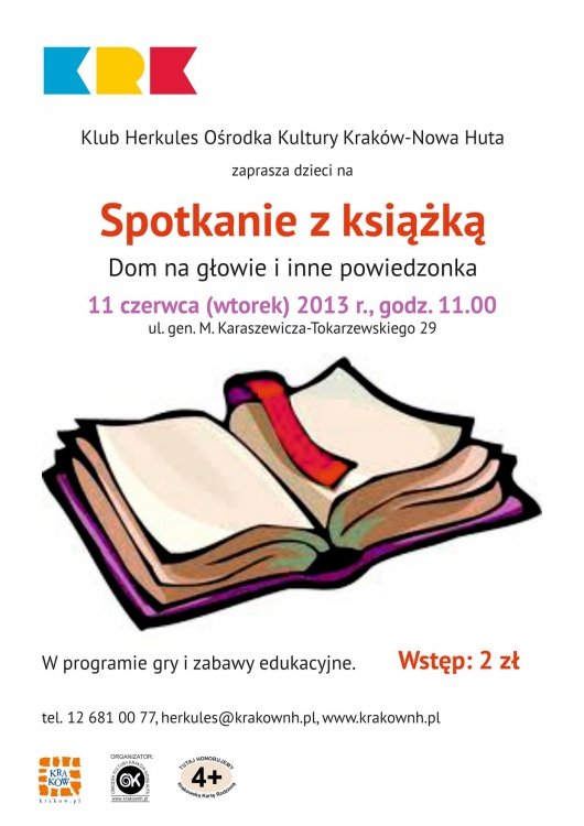 Spotkanie z książką w Klubie Herkules