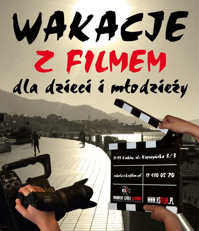 Wakacje z filmem – warsztaty stacjonarne w Krakowie