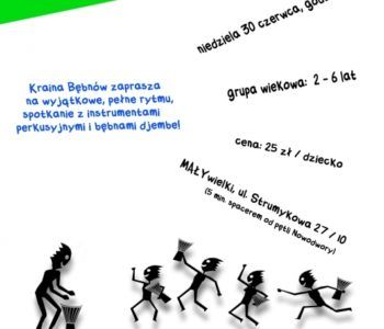 Warsztaty bębniarskie dla dzieci (2-6 lat)