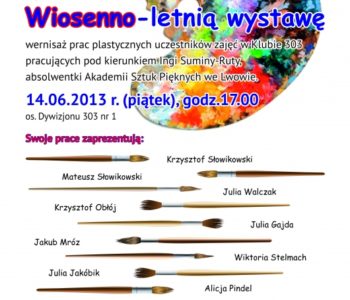 Wiosenno-letnia wystawa w Klubie 303