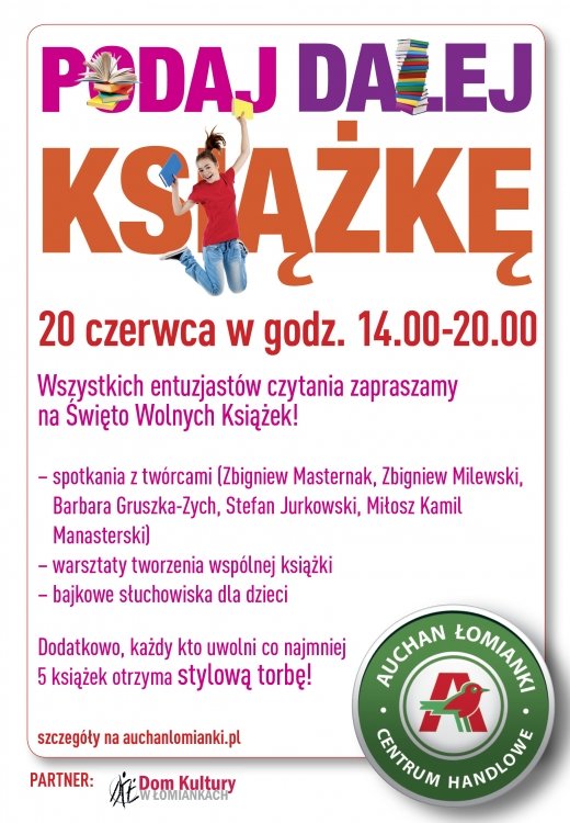 Wymieńmy się książkami w Łomiankach!