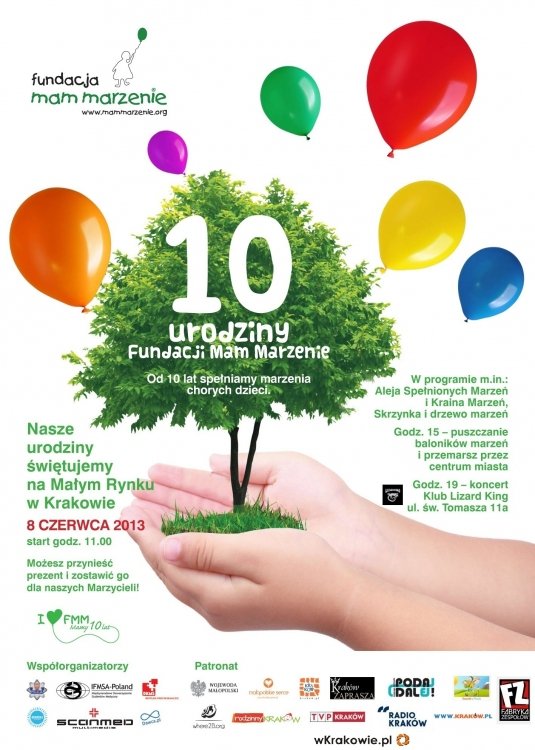 X urodziny Fundacji Mam Marzenie