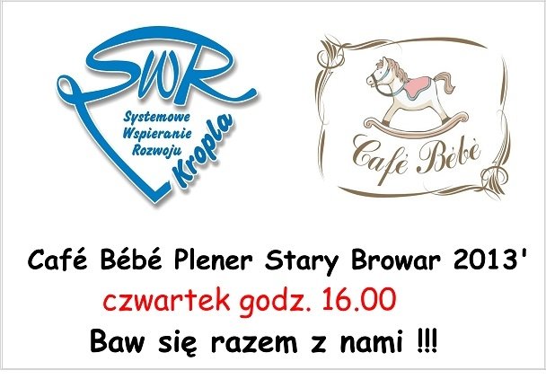 Café Bébé Plener Stary Browar dla Dzieci w Poznaniu