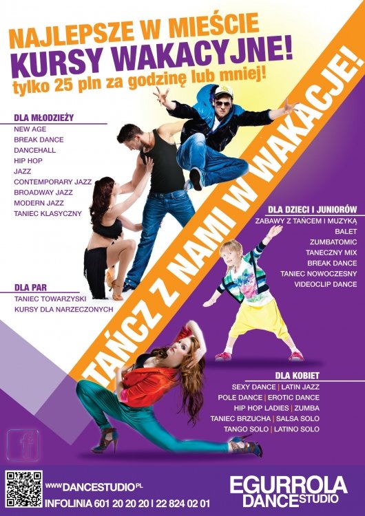 Wakacje z tańcem w Egurrola Dance Studio