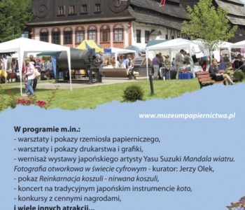 XIII Święto Papieru w Muzeum Papiernictwa W Dusznikach Zdroju