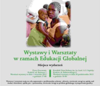 Czułe, zdrowe ramiona – wystawa i warsztaty  edukacji  globalnej