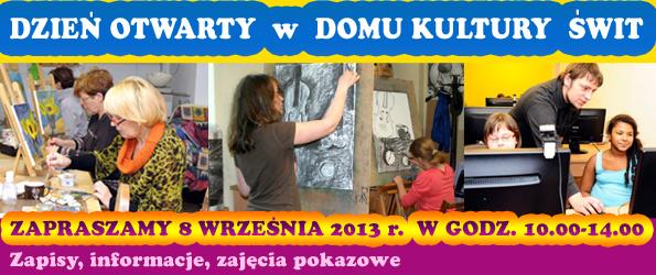 Dzień Otwarty w Domu Kultury ŚWIT