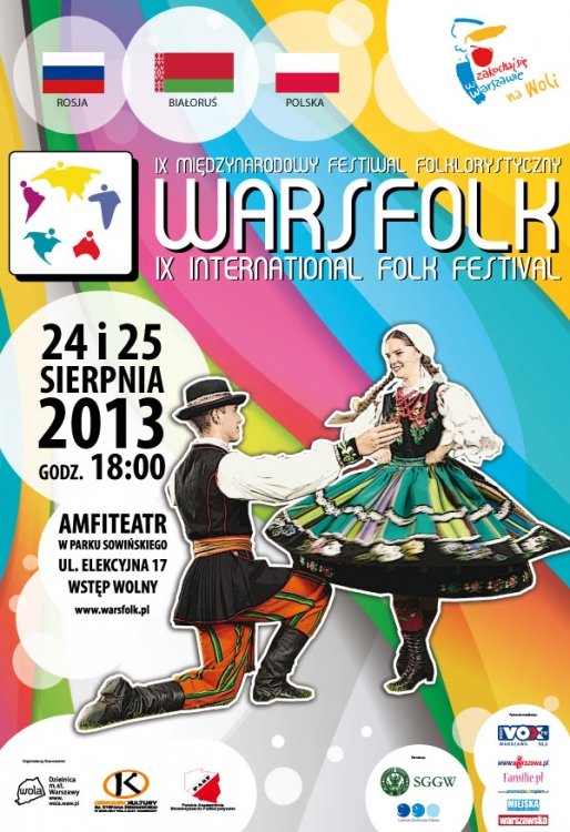 IX Międzynarodowy Festiwal Folklorystyczny WARSFOLK 2013