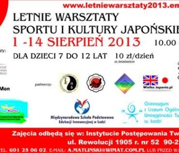 Letnie Warsztaty Sportu i Kultury Japońskiej