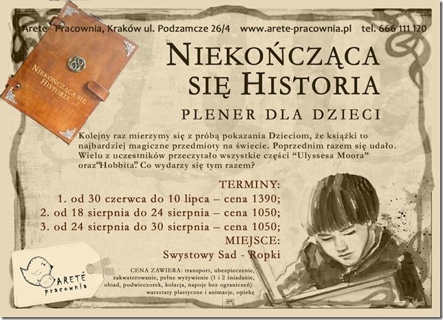 Niekończąca się historia – obóz dla dzieci