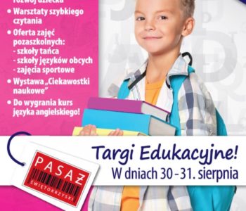 Targi Edukacyjne w Pasażu Świętokrzyskim – Kielce