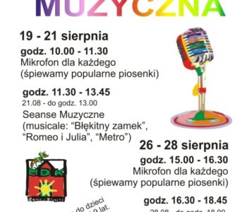 Wakacyjna Akademia Muzyczna