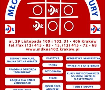 Zapisy na zajęcia w MDK