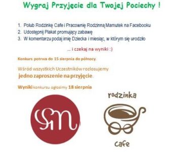 konkurs dla Rodziców i Dzieci z Rodzinka Cafe!!!