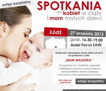 Lady Mama Mam Maluszka – bezpłatne spotkanie dla mam małych dzieci