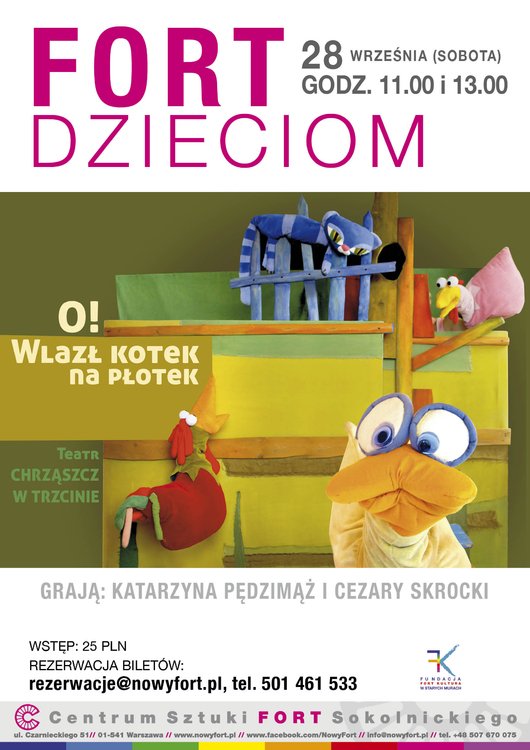 O! Wlazł kotek na płotek