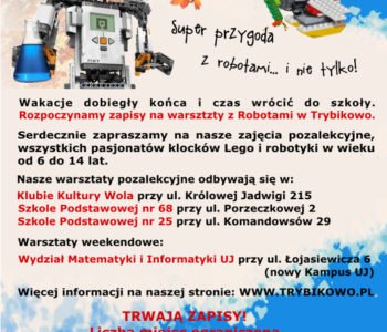 Trybikowo.pl – Warsztaty z robotyki dla dzieci