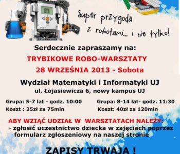 Warsztaty pokazowe z robotyki