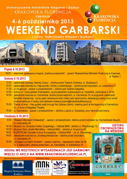 Weekend Garbarski – atrakcje dla najmłodszych