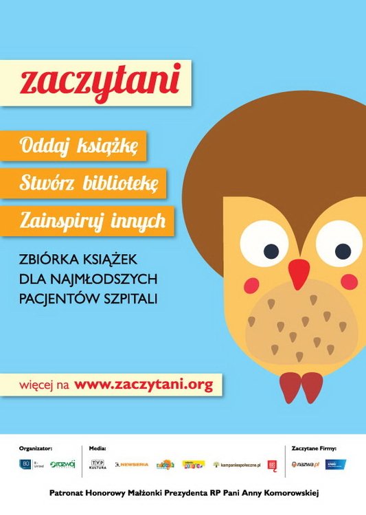 Zaczytani  – oddaj książkę, stwórz bibliotekę, zainspiruj innych