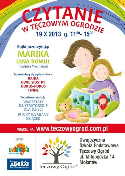 Czytanie w Tęczowym Ogrodzie