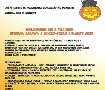 Halloween Nie z Tej Ziemi