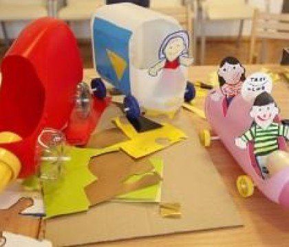 Kalejdoskop plastyczny w DK Zacisze