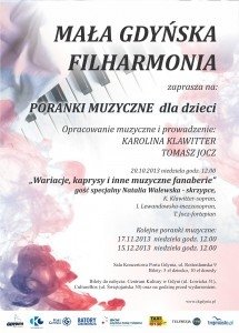 Mała Gdyńska Filharmonia dla dzieci i rodziców