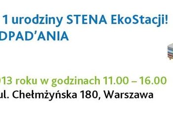 Sztuka nie ODPAD-ania – I urodziny Stena EkoStacji