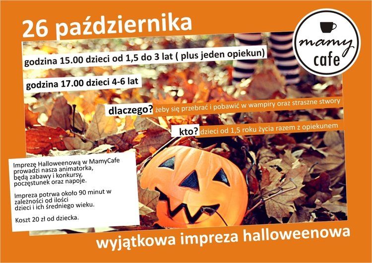 Wyjątkowa impreza hallowenowa w Mamy Cafe
