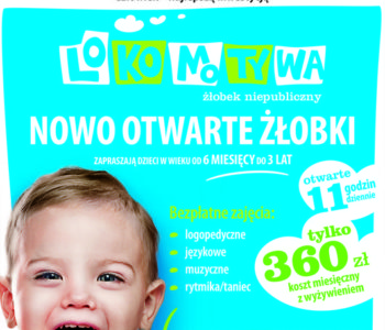 Zapraszamy do żłobków – Kraków, Nowy Sącz, Tarnów