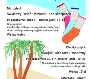 Światowy dzień uśmiechu bez skarpetek