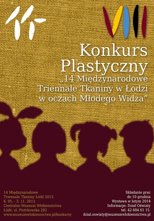 14 Międzynarodowe Triennale Tkaniny w Łodzi w oczach Młodego Widza