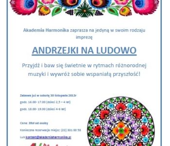 Andrzejki na ludowo