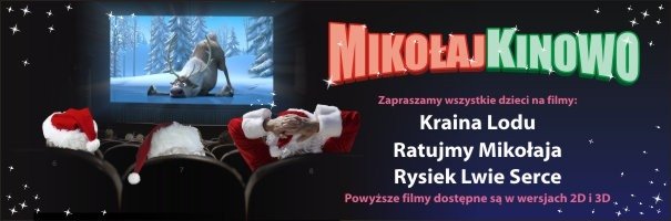 Filmowe Mikołajki w kinach sieci Multikino