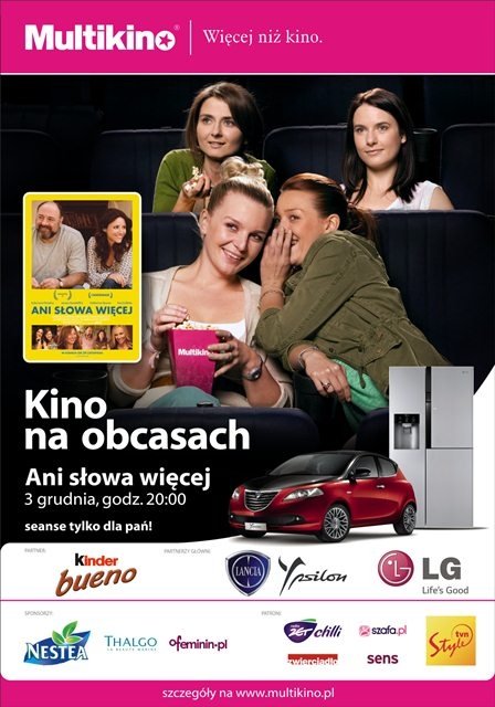 Kino na obcasach – Ani słowa więcej