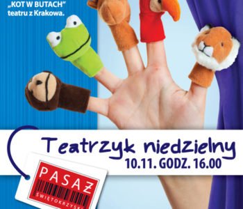 Niedzielny Teatrzyk dla dzieci w Pasażu Świętokrzyskim