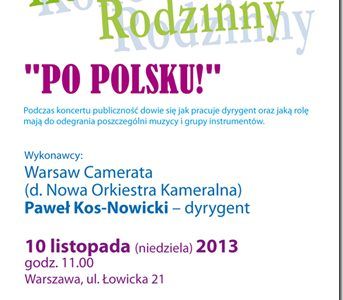 Po polsku! Koncert rodzinny