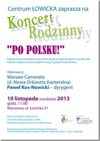 Po polsku! Koncert rodzinny