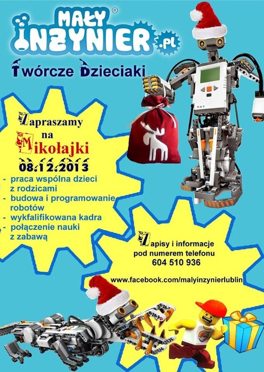 ROBO-MIKOŁAJKI z Małym Inżynierem