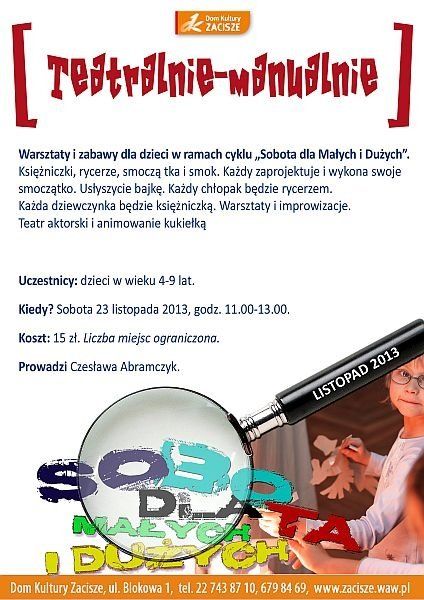 Teatralnie-manualnie