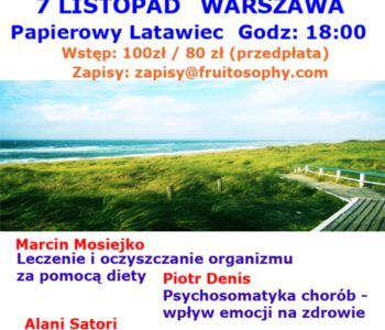 Warsztaty Doceń Moc Swojego Zdrowia