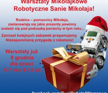 Warsztaty Mikołajkowe Sanie Mikołaja