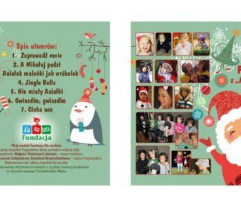 Ala ma kota dla Miśka. Płyta – cegiełka z pastorałkami w wykonaniu przedszkolaków