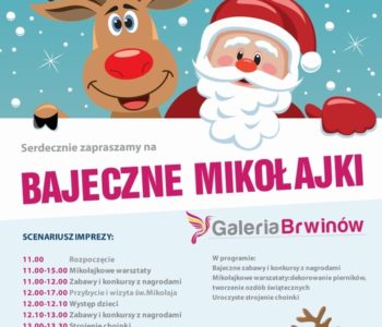 Bajeczne Mikołajki w Galerii Brwinów!