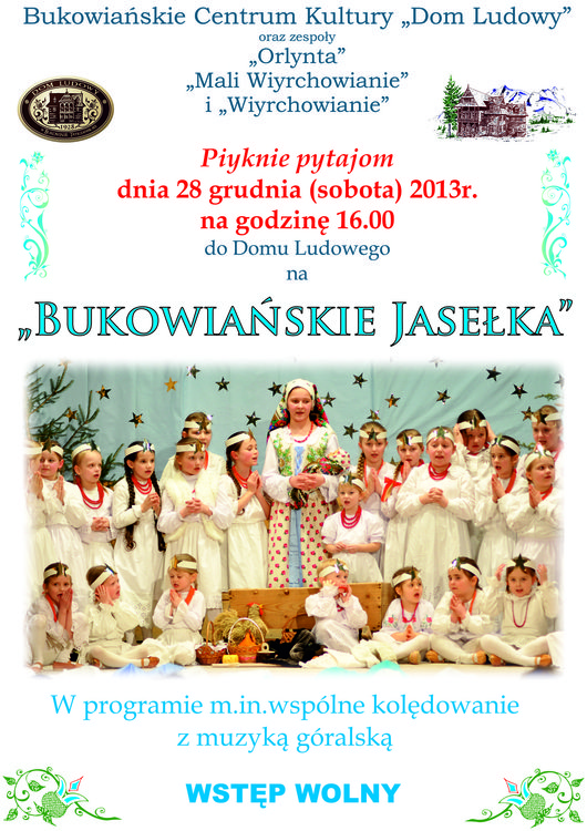 Bukowiańskie jasełka