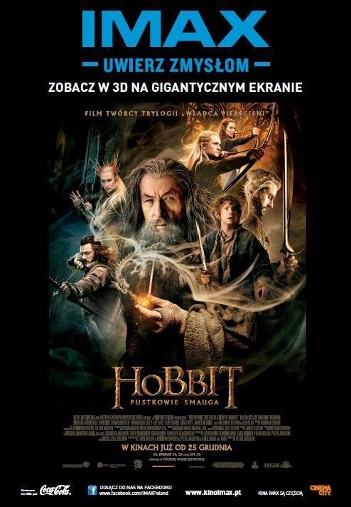 Hobbit: Pustkowie Smauga” przedpremierowo w kinach IMAX!