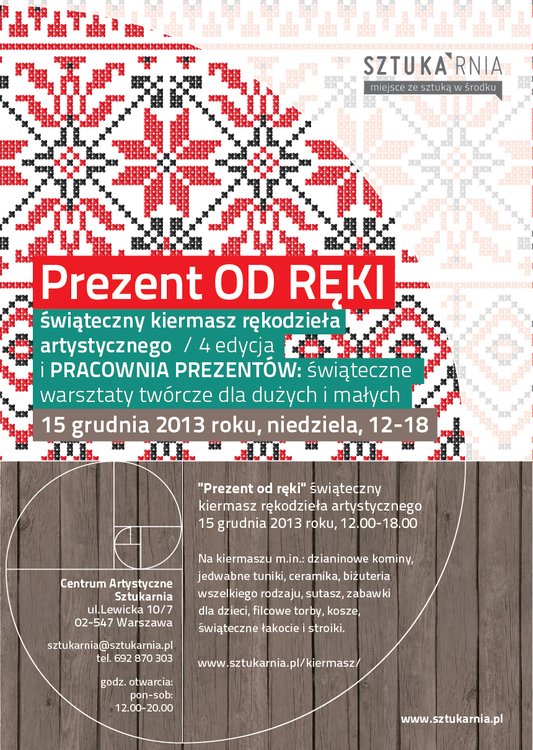 Kiermasz świąteczny – Prezent od ręki